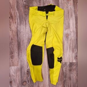 Fox Racing Yellow and Black Pants 360